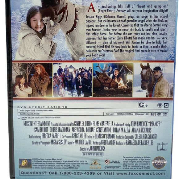 3-PACK Ice Age, Prancer, Spongebob Christmas Holiday DVD Bundle Family SEALED - Picture 11 of 11